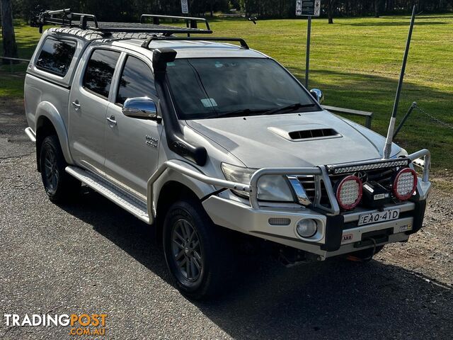 2012 TOYOTA HILUX SR5 (4x4) KUN26R MY12 DUAL CAB P/UP