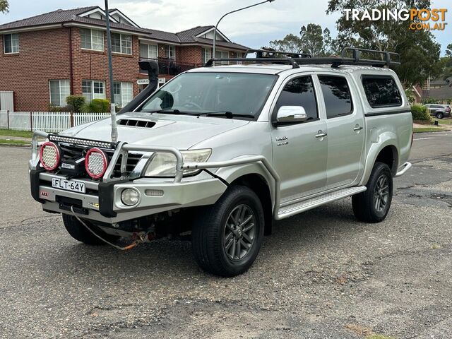 2012 TOYOTA HILUX SR5 (4x4) KUN26R MY12 DUAL CAB P/UP