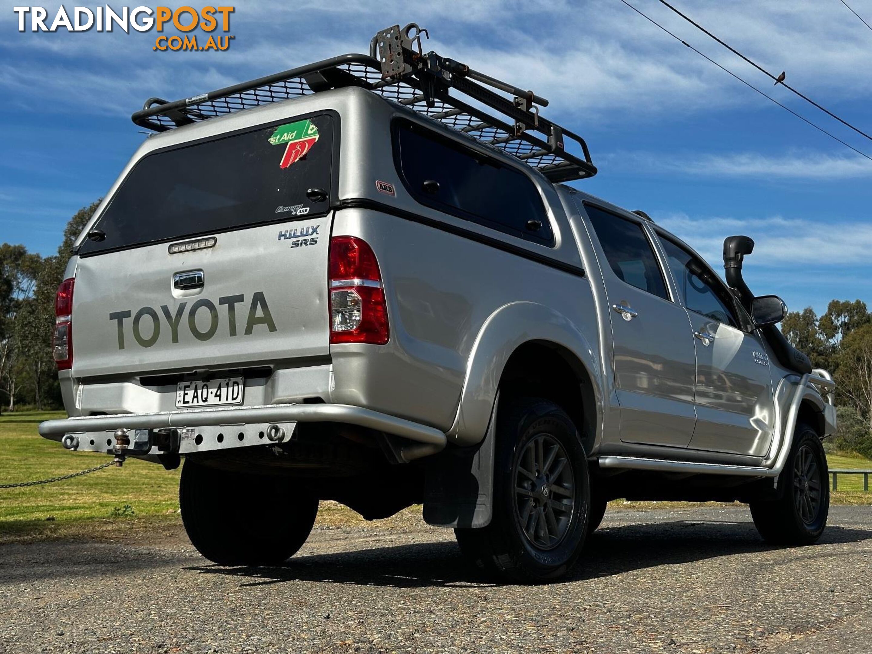 2012 TOYOTA HILUX SR5 (4x4) KUN26R MY12 DUAL CAB P/UP