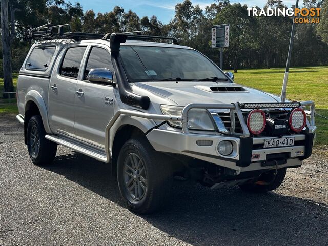 2012 TOYOTA HILUX SR5 (4x4) KUN26R MY12 DUAL CAB P/UP