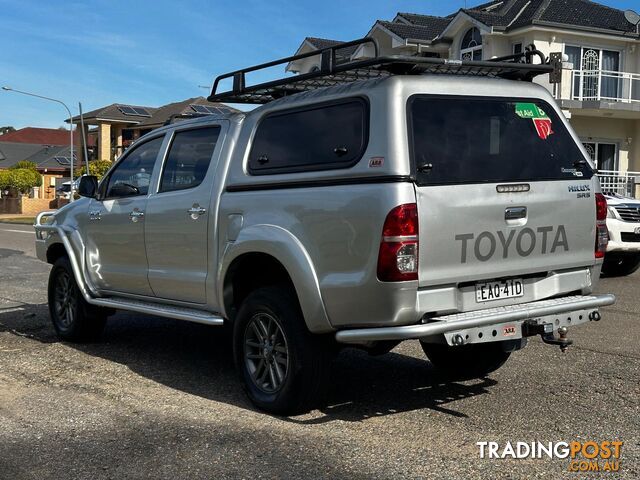 2012 TOYOTA HILUX SR5 (4x4) KUN26R MY12 DUAL CAB P/UP