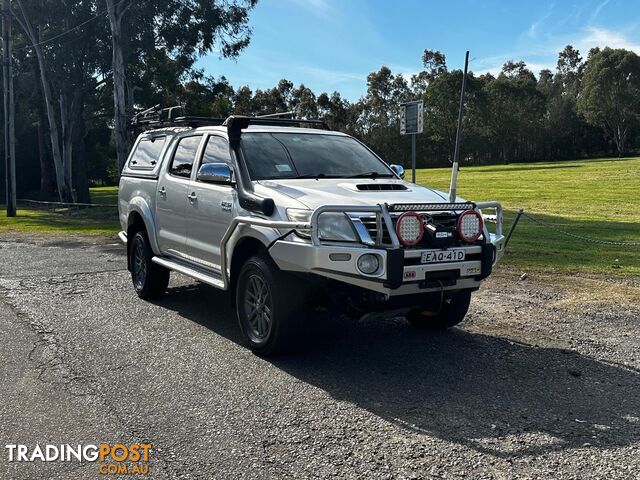 2012 TOYOTA HILUX SR5 (4x4) KUN26R MY12 DUAL CAB P/UP