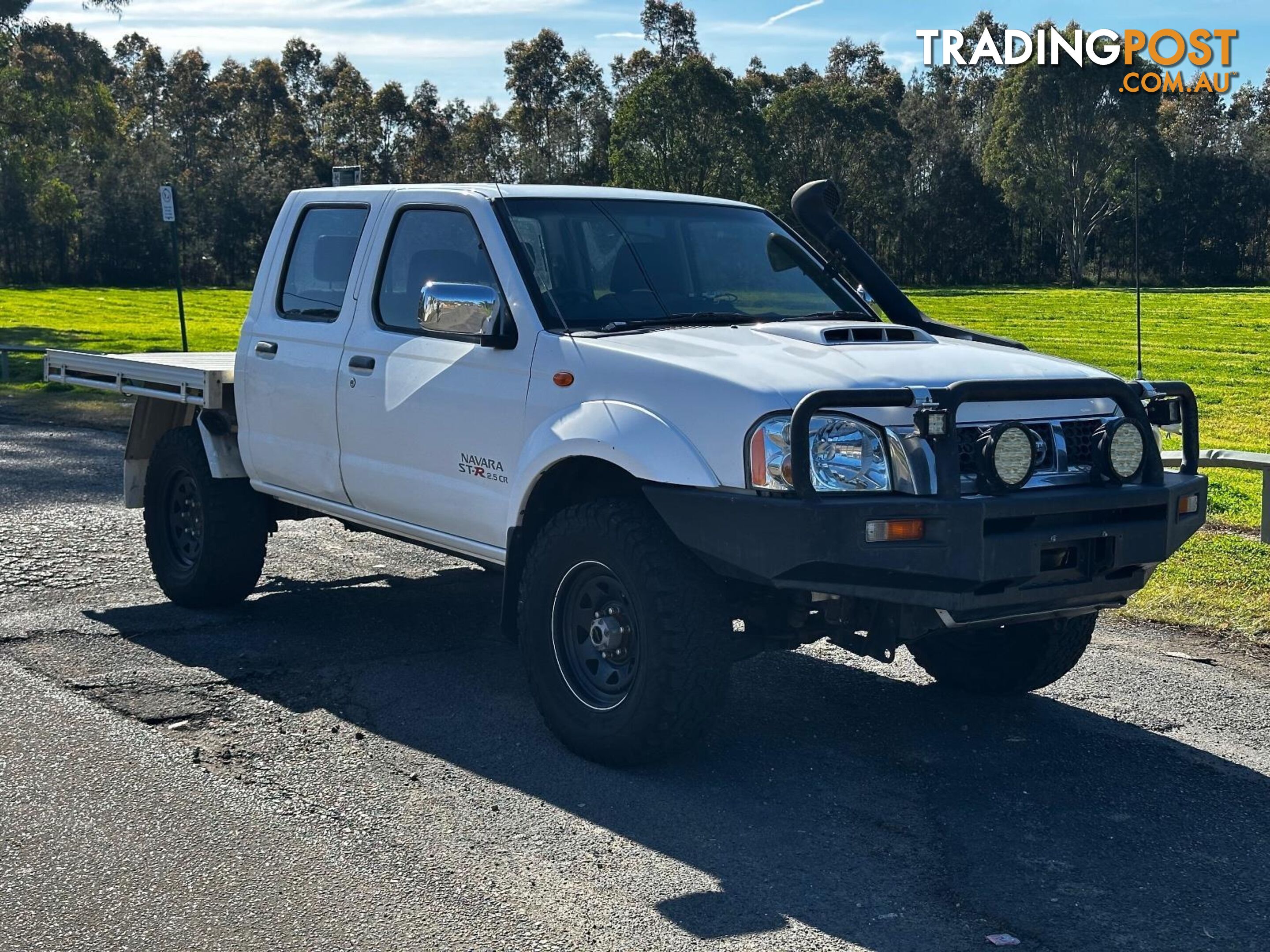 2012 NISSAN NAVARA ST-R (4x4) D22 SERIES 5 DUAL CAB P/UP