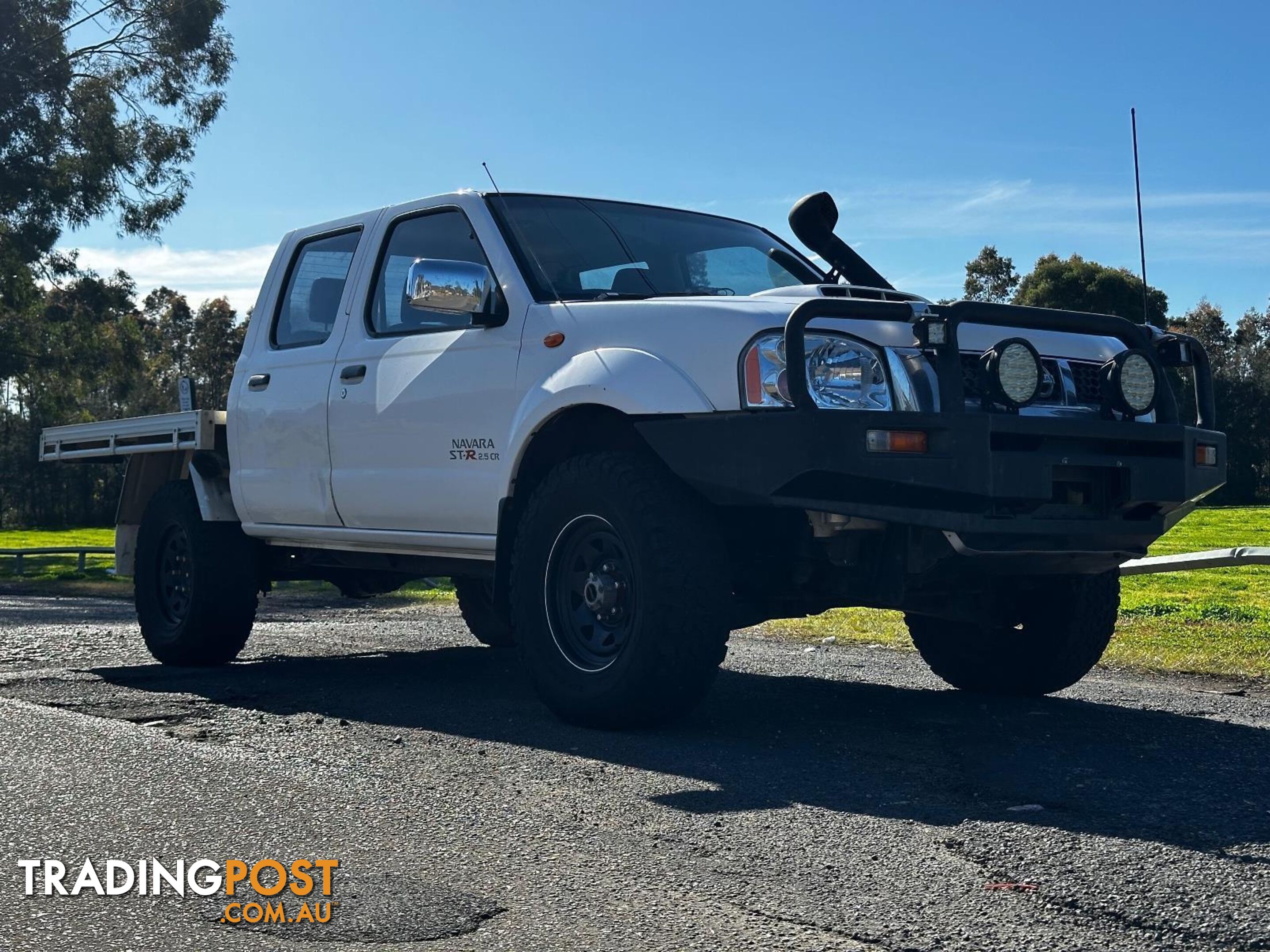 2012 NISSAN NAVARA ST-R (4x4) D22 SERIES 5 DUAL CAB P/UP