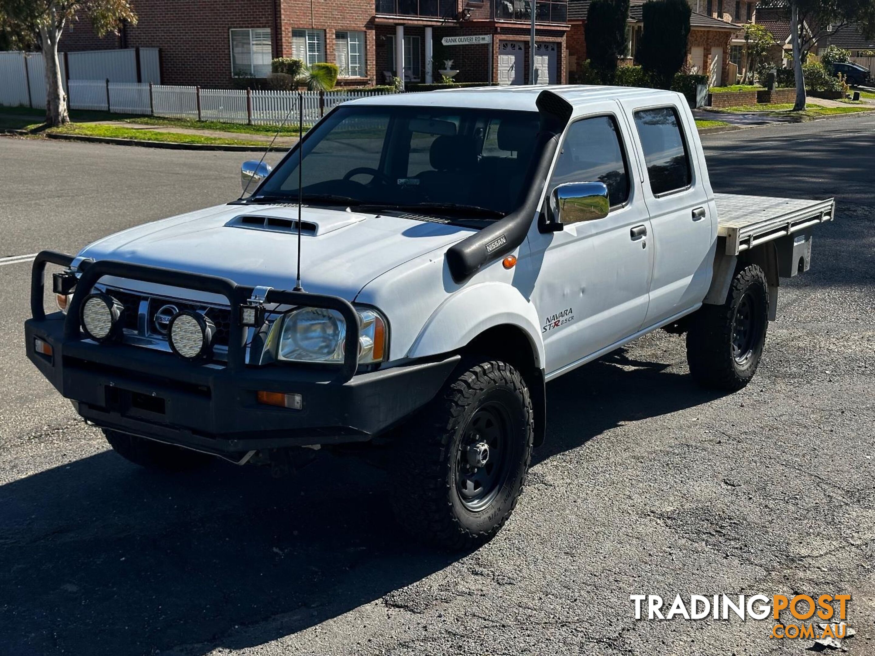 2012 NISSAN NAVARA ST-R (4x4) D22 SERIES 5 DUAL CAB P/UP