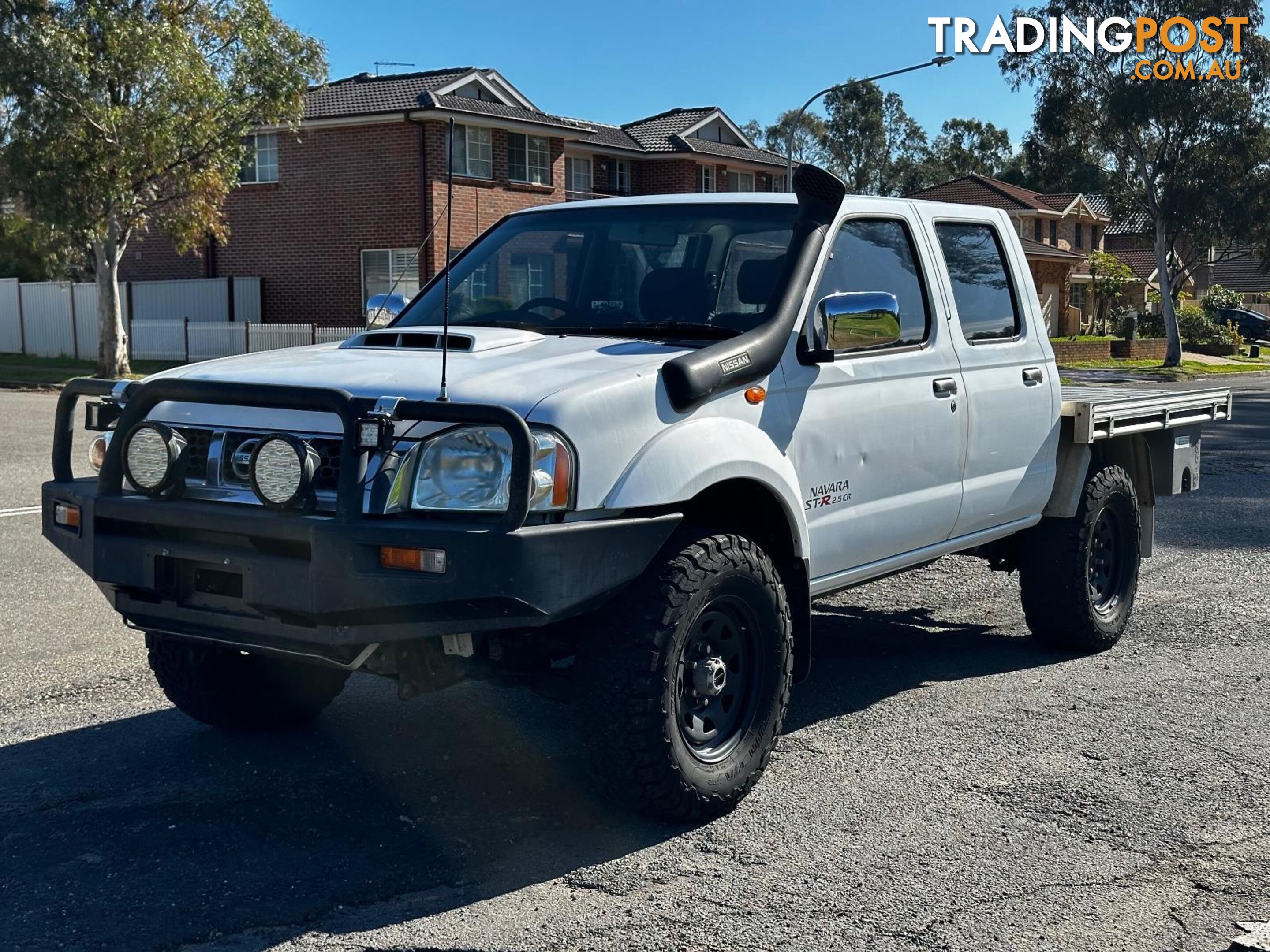 2012 NISSAN NAVARA ST-R (4x4) D22 SERIES 5 DUAL CAB P/UP