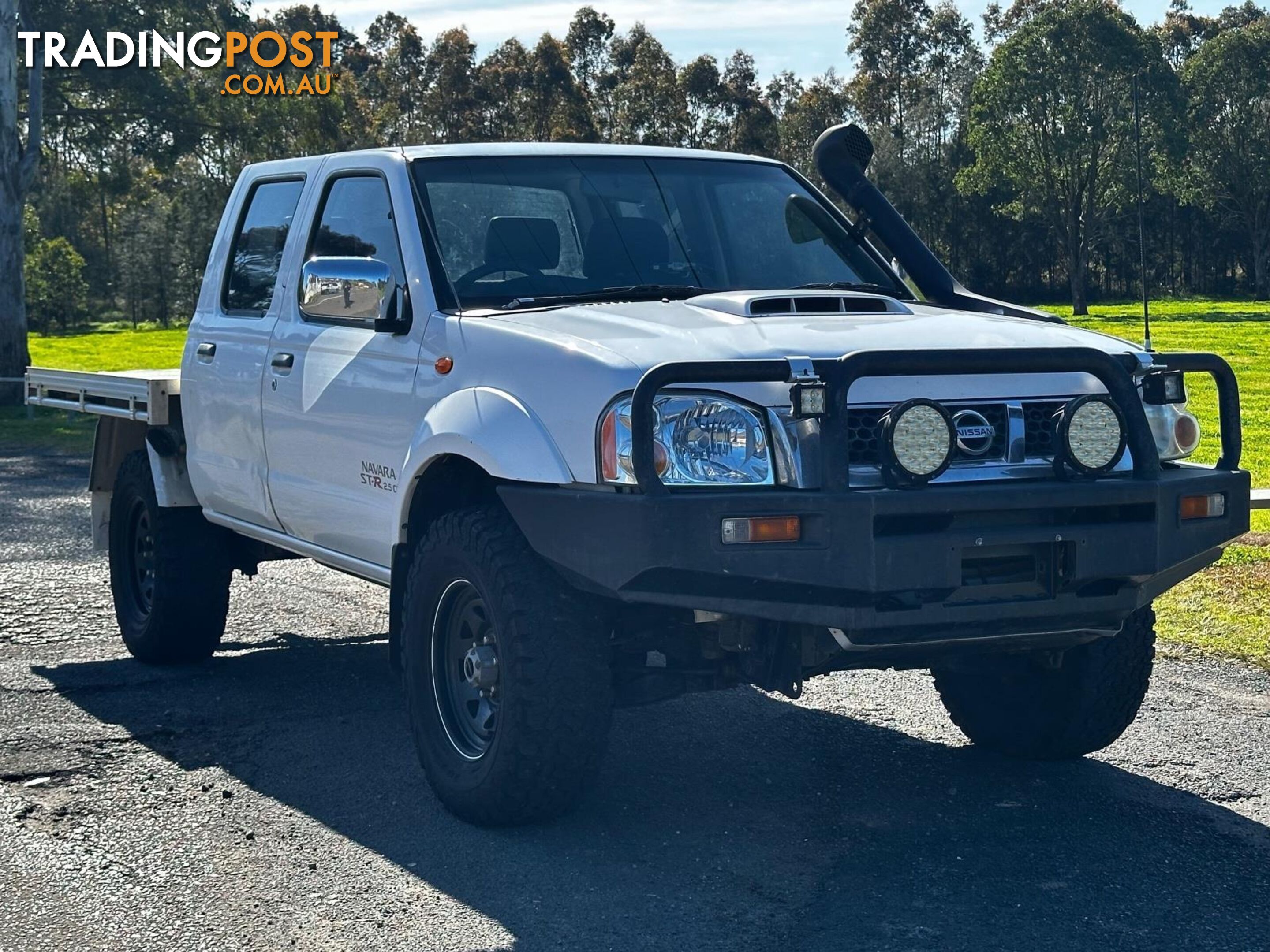 2012 NISSAN NAVARA ST-R (4x4) D22 SERIES 5 DUAL CAB P/UP