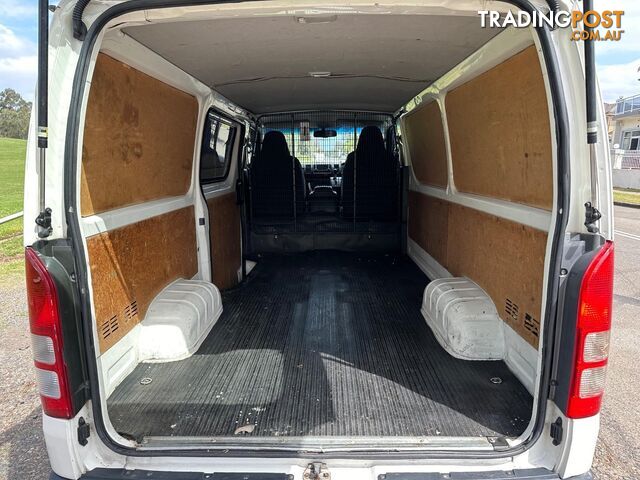 2014 TOYOTA HIACE LWB KDH201R MY14 4D VAN