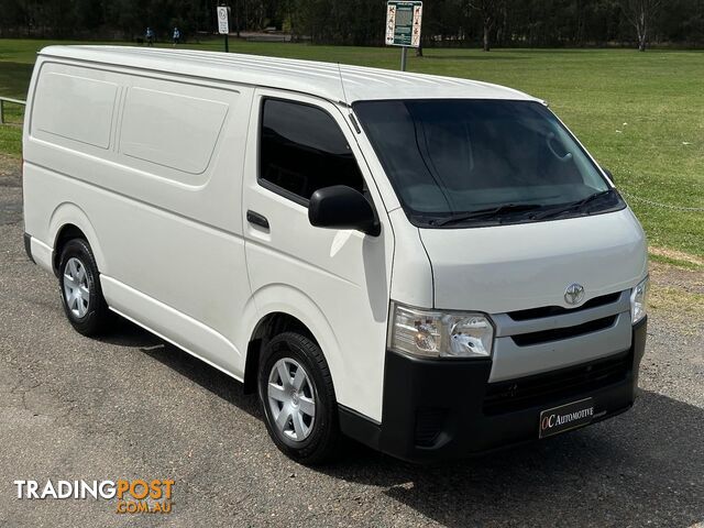 2014 TOYOTA HIACE LWB KDH201R MY14 4D VAN