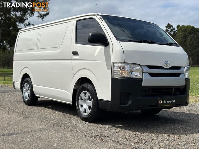 2014 TOYOTA HIACE LWB KDH201R MY14 4D VAN