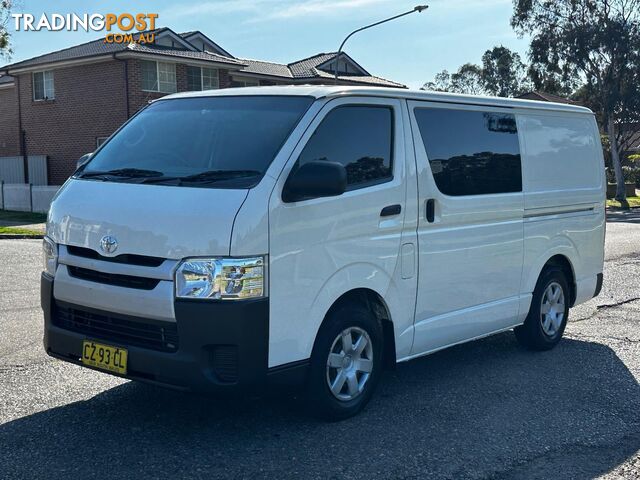 2014 TOYOTA HIACE LWB KDH201R MY14 4D VAN