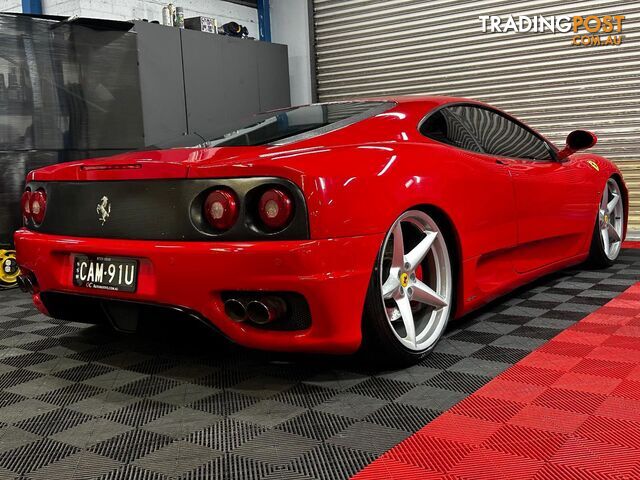 1999 FERRARI 360 MODENA  2D COUPE