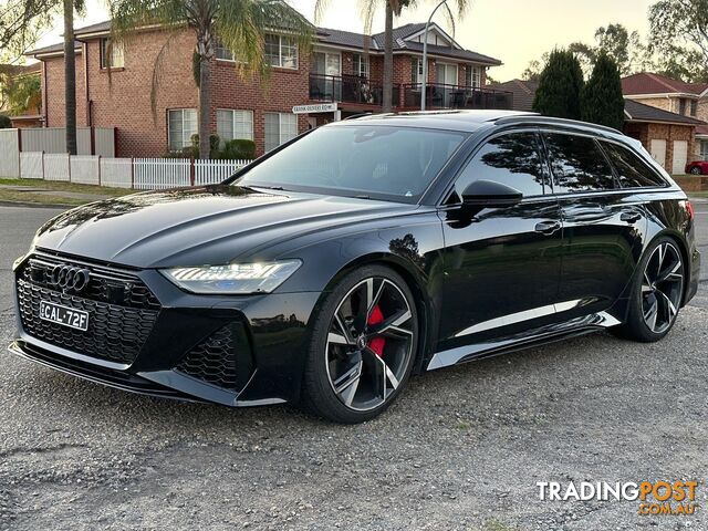 2020 AUDI RS 6 AVANT 4.0 TFSI QUATTRO MHEV 4A MY20 4D WAGON