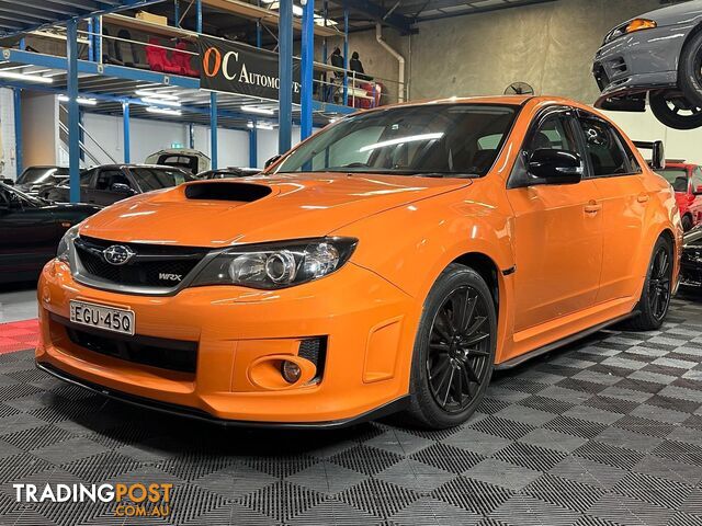 2012 SUBARU IMPREZA Clubspec WRX Sedan