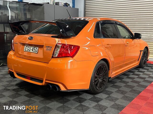 2012 SUBARU IMPREZA Clubspec WRX Sedan