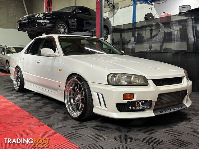 1998 NISSAN SKYLINE GT-T R34 2D COUPE