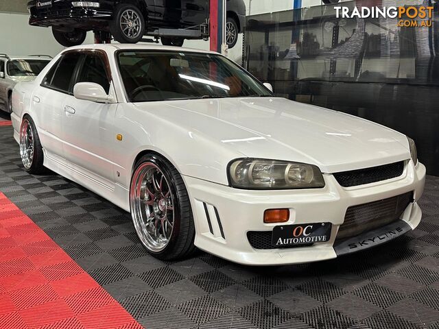 1998 NISSAN SKYLINE GT-T R34 2D COUPE