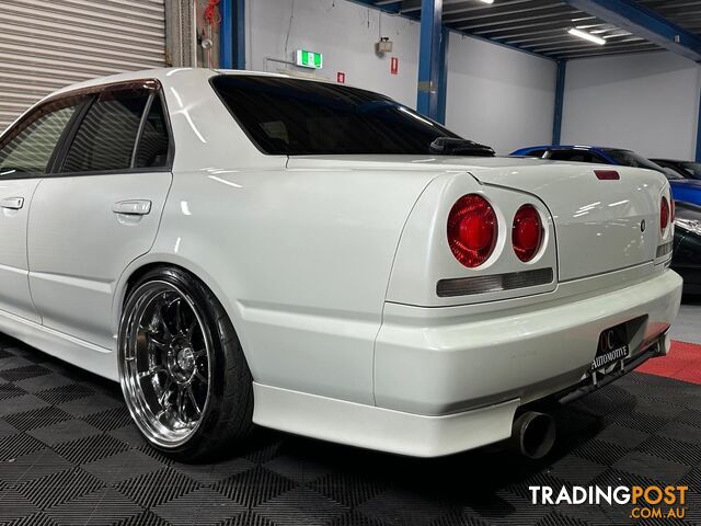 1998 NISSAN SKYLINE GT-T R34 2D COUPE