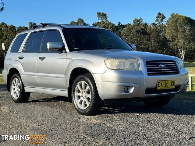 2007 SUBARU FORESTER XS MY07 4D WAGON