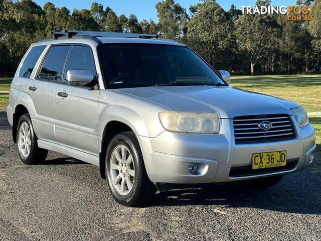 2007 SUBARU FORESTER XS MY07 4D WAGON