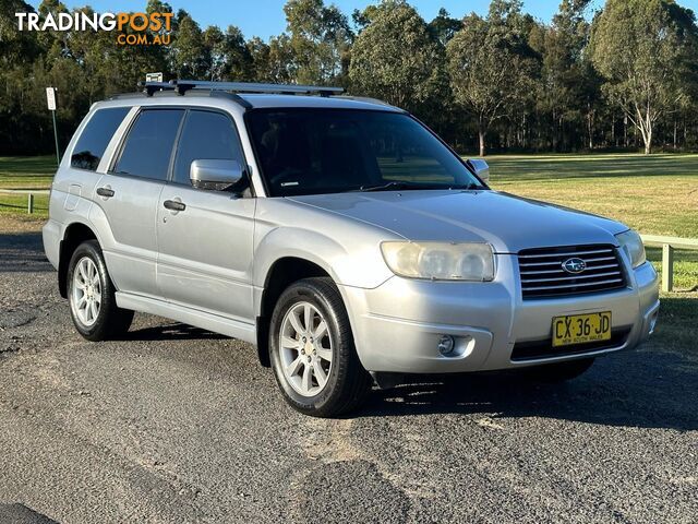 2007 SUBARU FORESTER XS MY07 4D WAGON