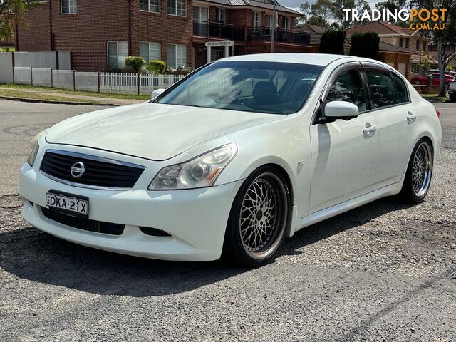 2007 NISSAN SKYLINE 350GT V36 4D SEDAN