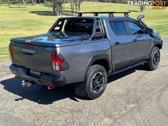 2018 TOYOTA HILUX RUGGED X (4x4) GUN126R DUAL CAB UTILITY