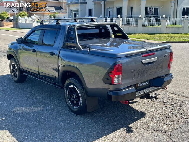 2018 TOYOTA HILUX RUGGED X (4x4) GUN126R DUAL CAB UTILITY