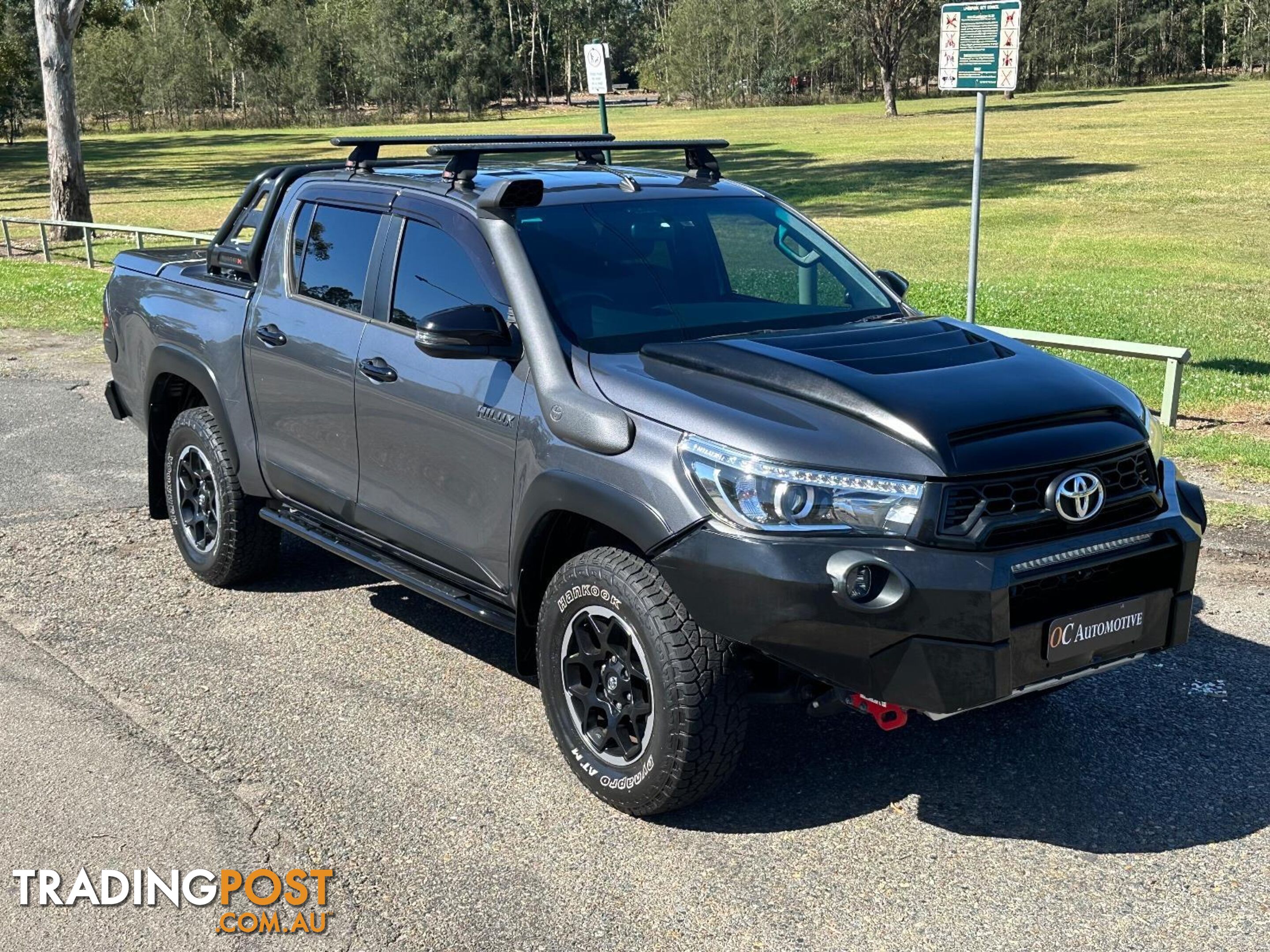 2018 TOYOTA HILUX RUGGED X (4x4) GUN126R DUAL CAB UTILITY