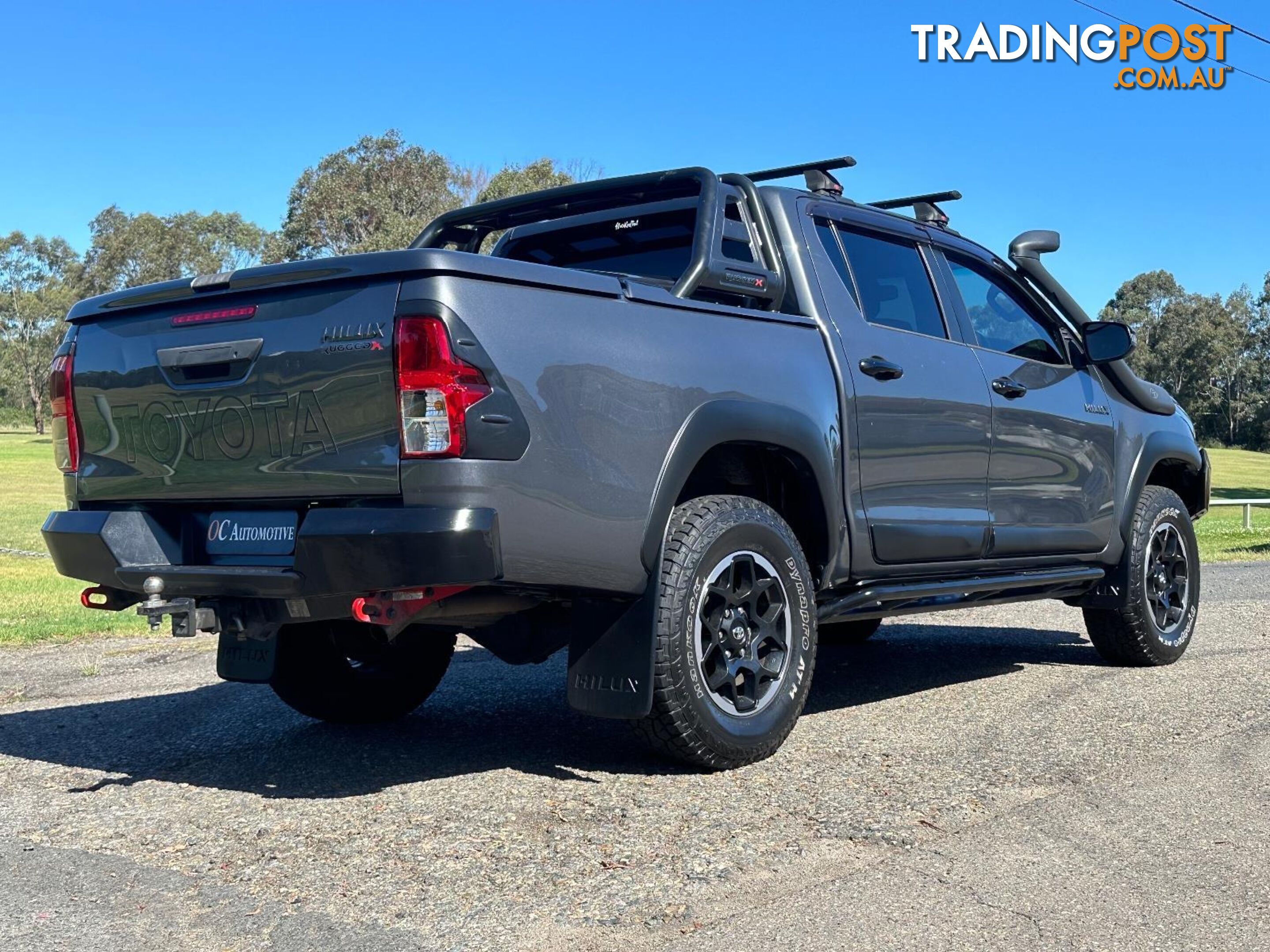 2018 TOYOTA HILUX RUGGED X (4x4) GUN126R DUAL CAB UTILITY