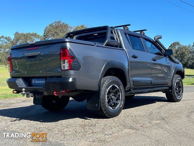 2018 TOYOTA HILUX RUGGED X (4x4) GUN126R DUAL CAB UTILITY