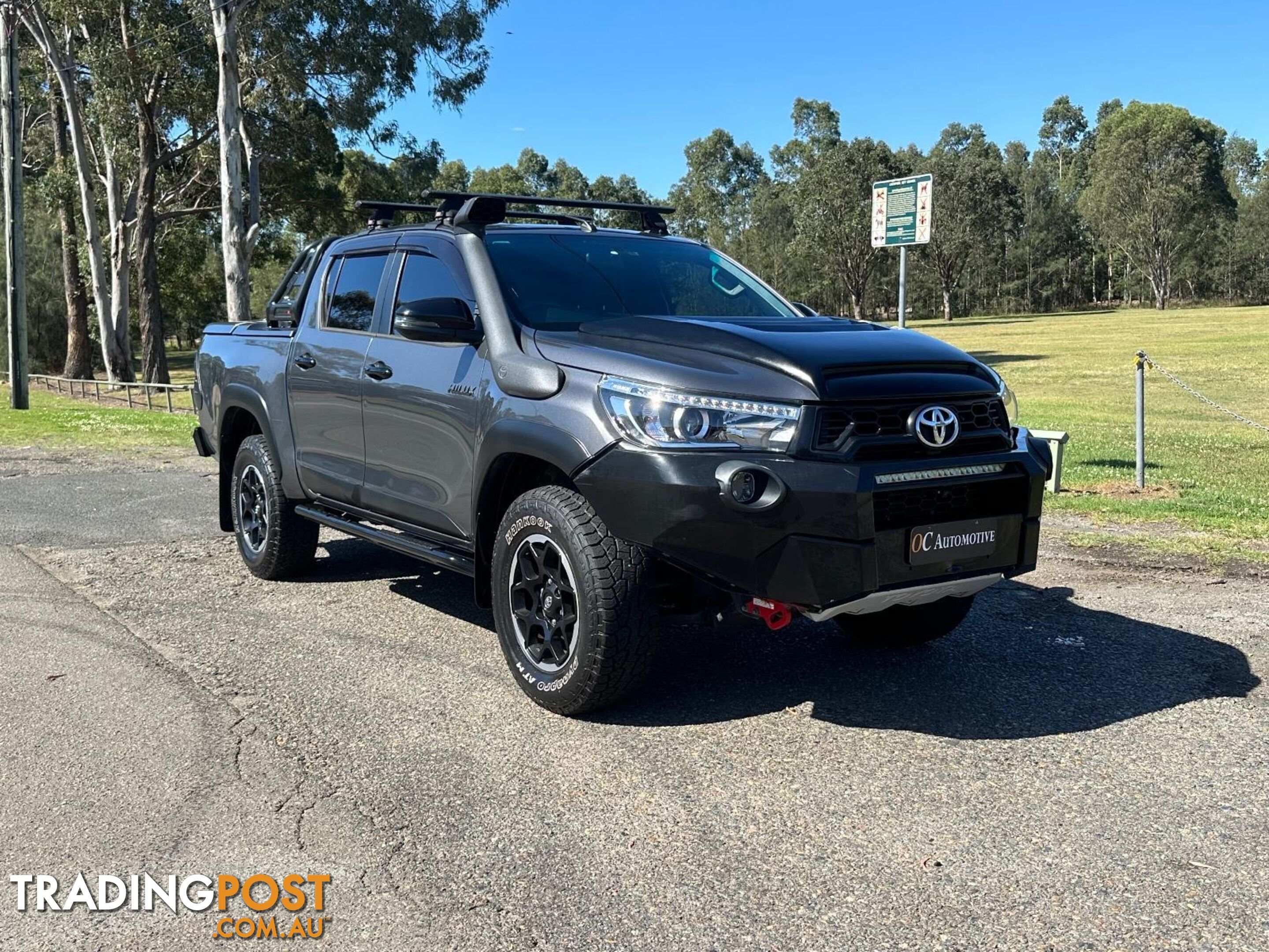 2018 TOYOTA HILUX RUGGED X (4x4) GUN126R DUAL CAB UTILITY