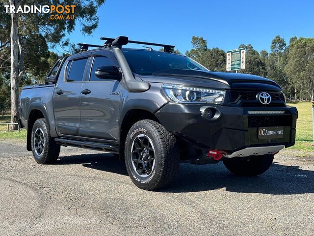 2018 TOYOTA HILUX RUGGED X (4x4) GUN126R DUAL CAB UTILITY