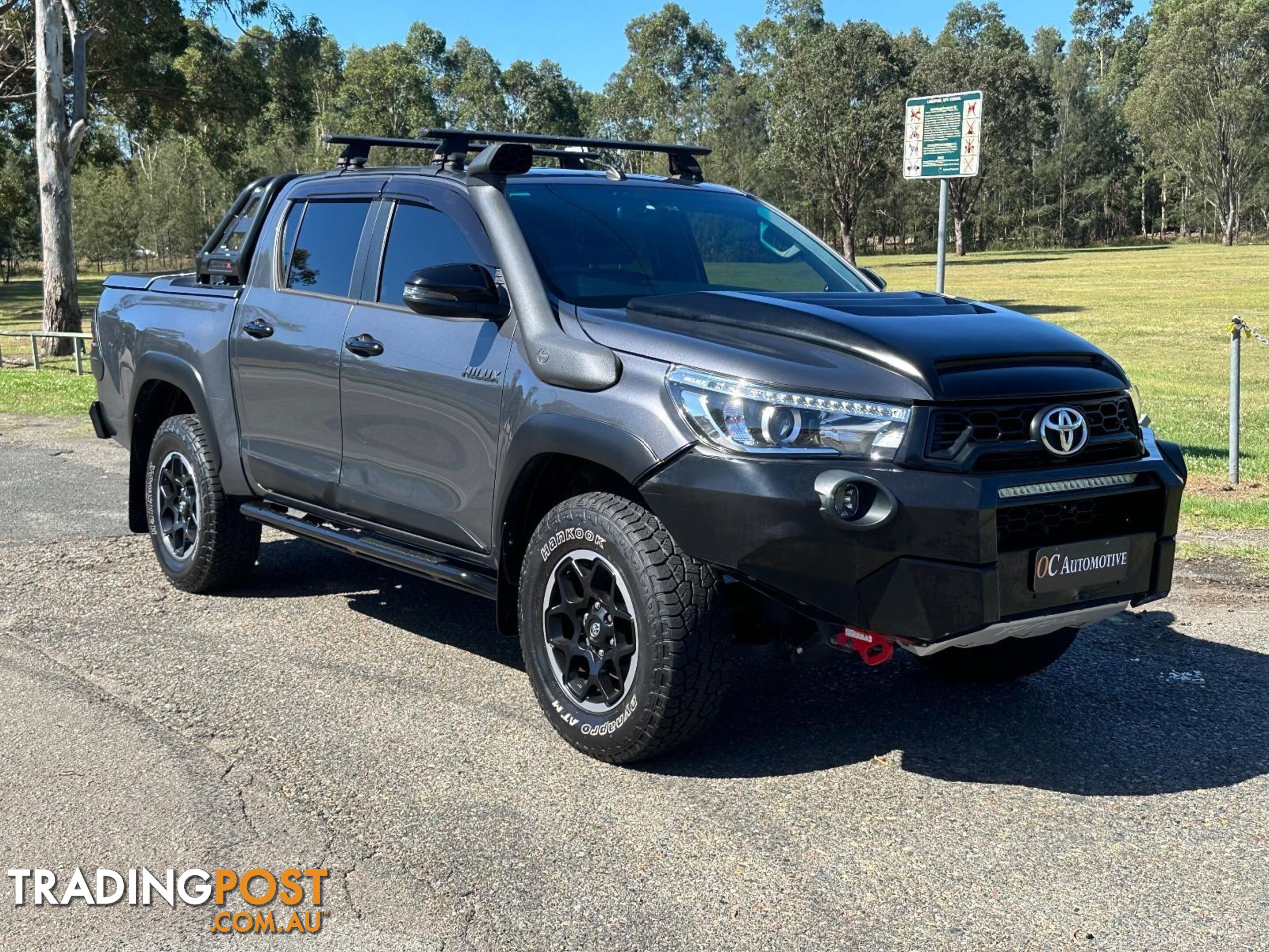 2018 TOYOTA HILUX RUGGED X (4x4) GUN126R DUAL CAB UTILITY