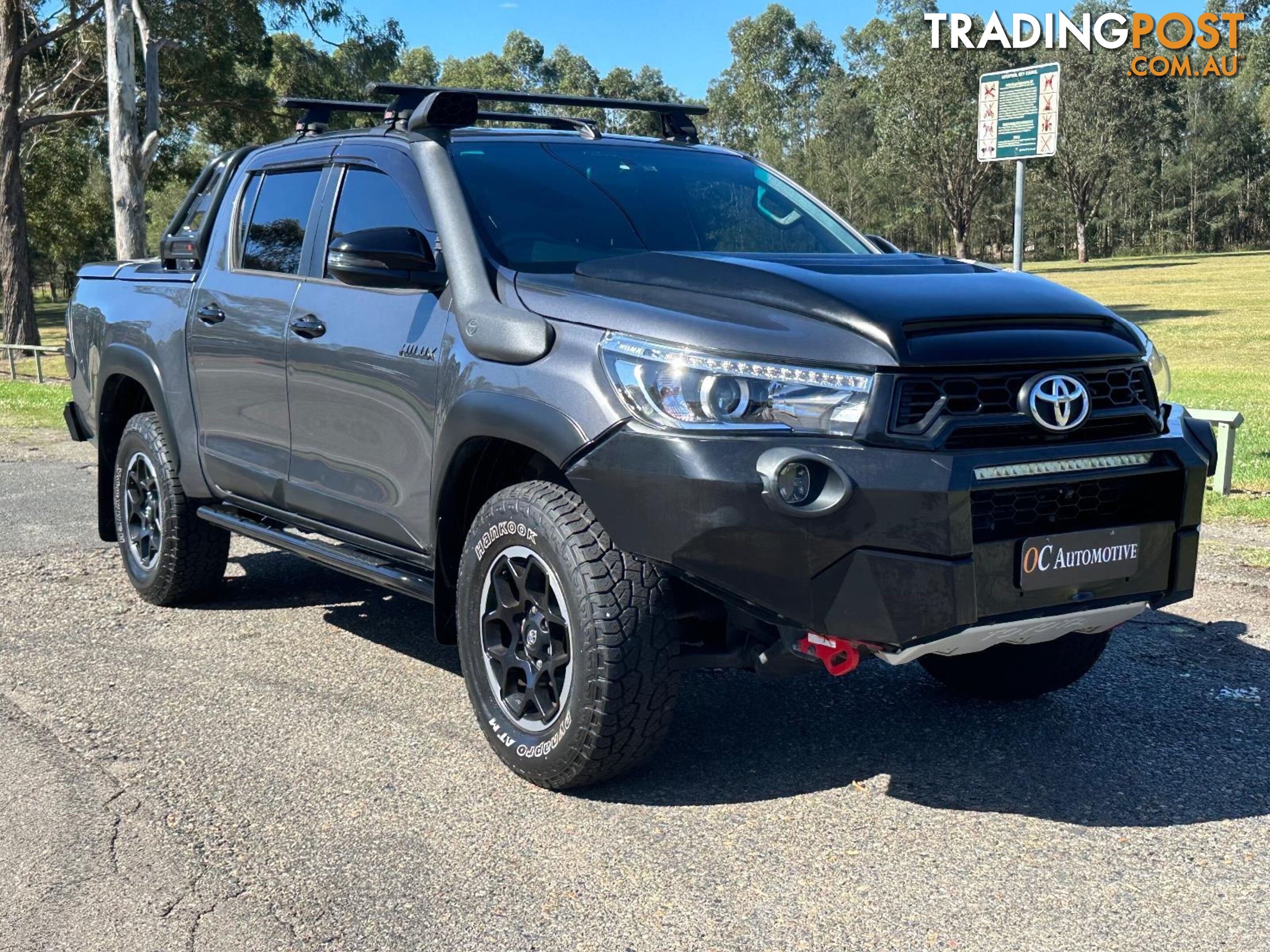 2018 TOYOTA HILUX RUGGED X (4x4) GUN126R DUAL CAB UTILITY