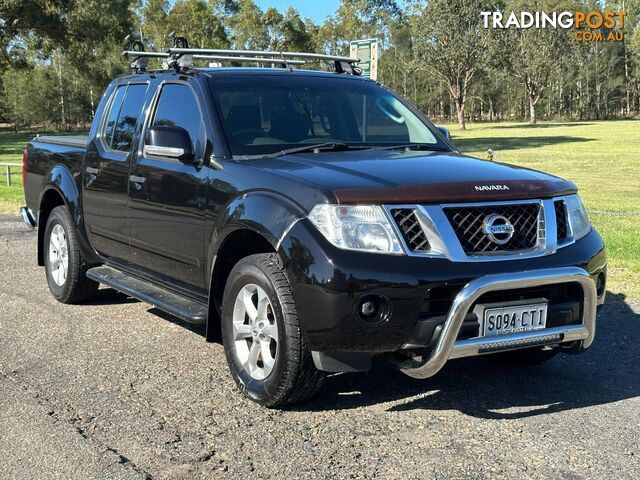 2013 NISSAN NAVARA ST (4x4) D40 MY12 DUAL CAB P/UP