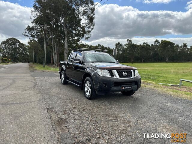 2013 NISSAN NAVARA ST (4x4) D40 MY12 DUAL CAB P/UP