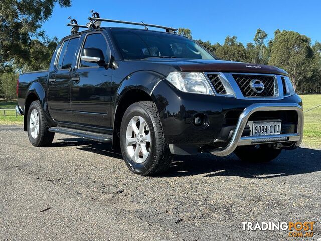 2013 NISSAN NAVARA ST (4x4) D40 MY12 DUAL CAB P/UP