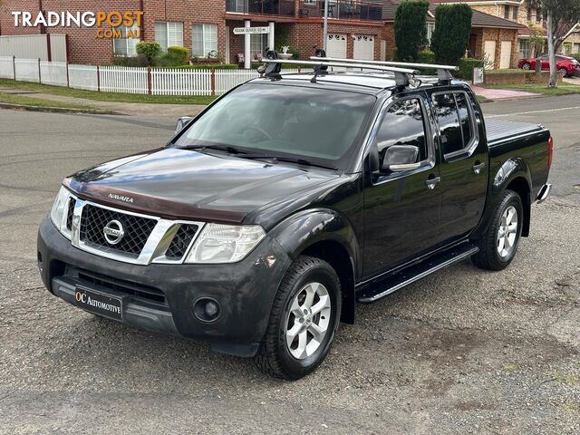 2013 NISSAN NAVARA ST (4x4) D40 MY12 DUAL CAB P/UP