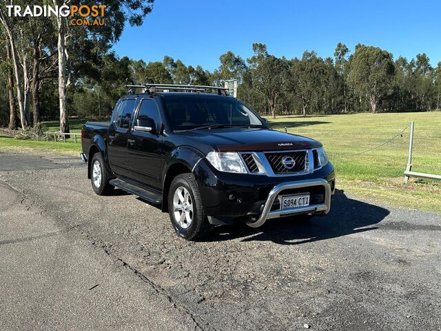 2013 NISSAN NAVARA ST (4x4) D40 MY12 DUAL CAB P/UP