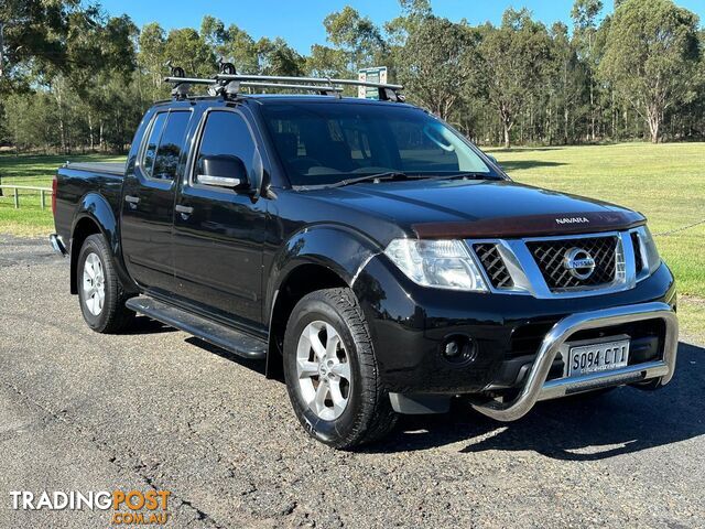 2013 NISSAN NAVARA ST (4x4) D40 MY12 DUAL CAB P/UP