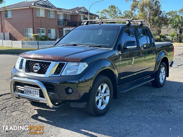 2013 NISSAN NAVARA ST (4x4) D40 MY12 DUAL CAB P/UP