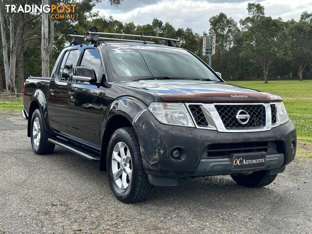 2013 NISSAN NAVARA ST (4x4) D40 MY12 DUAL CAB P/UP