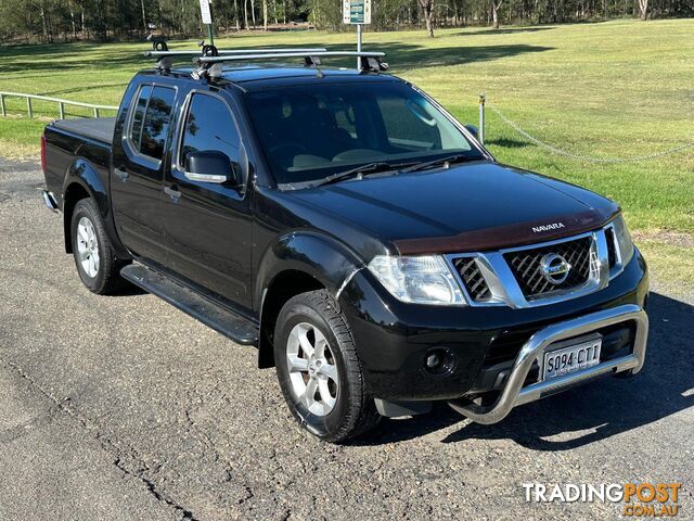 2013 NISSAN NAVARA ST (4x4) D40 MY12 DUAL CAB P/UP