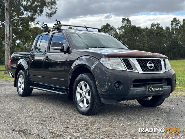 2013 NISSAN NAVARA ST (4x4) D40 MY12 DUAL CAB P/UP