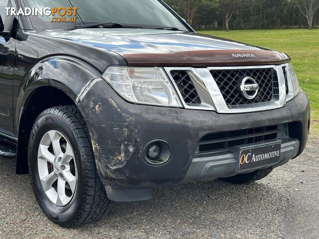 2013 NISSAN NAVARA ST (4x4) D40 MY12 DUAL CAB P/UP