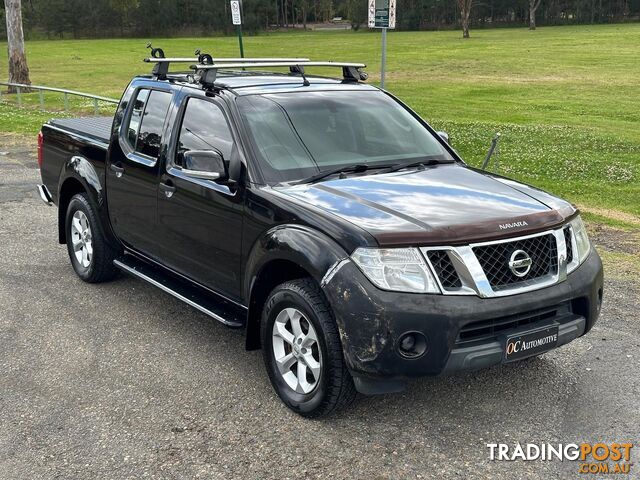 2013 NISSAN NAVARA ST (4x4) D40 MY12 DUAL CAB P/UP