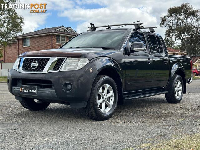 2013 NISSAN NAVARA ST (4x4) D40 MY12 DUAL CAB P/UP