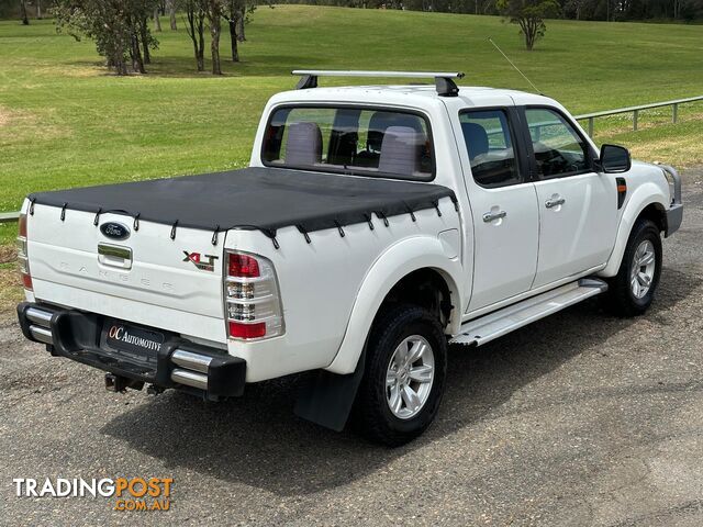 2009 FORD RANGER XLT (4x4) PJ DUAL CAB P/UP