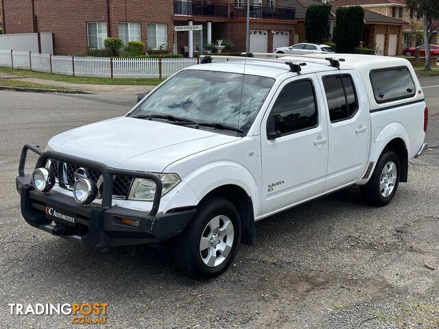 2009 NISSAN NAVARA RX (4x4) D40 DUAL CAB P/UP